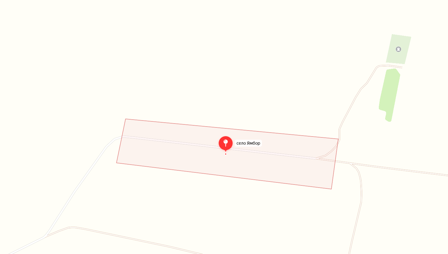 Карта села Ямбор.