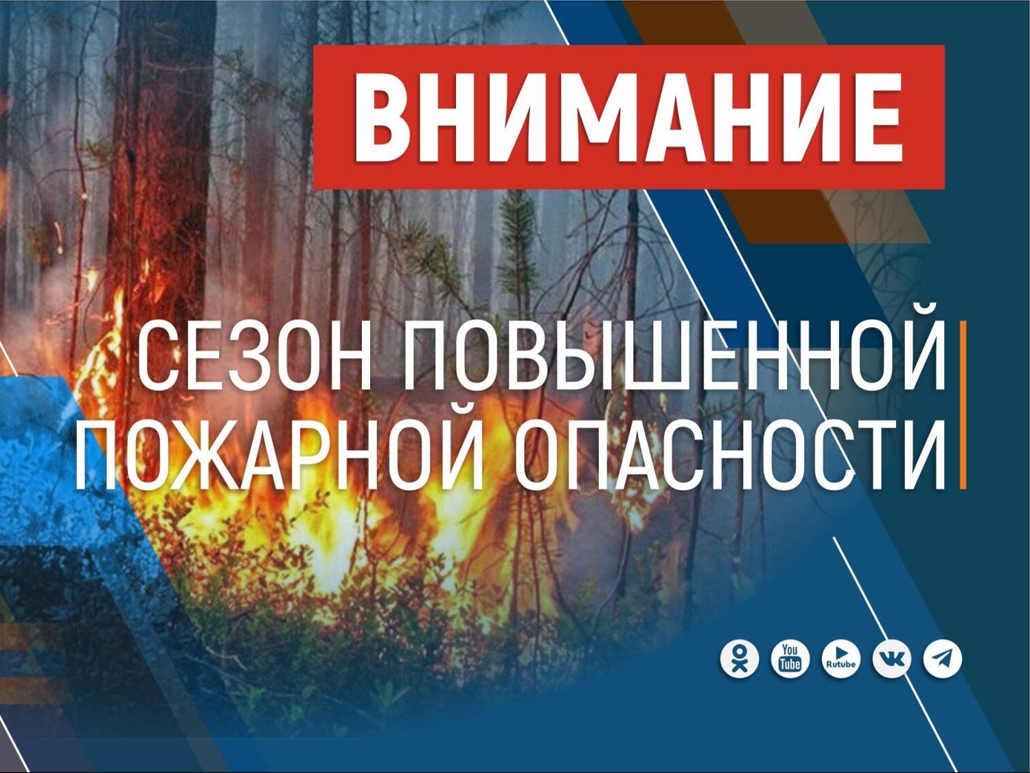 Введен особый противопожарный режим.